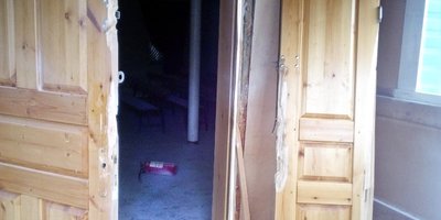 사진: 2017년 춘스키 마을의 기물 파손 행위