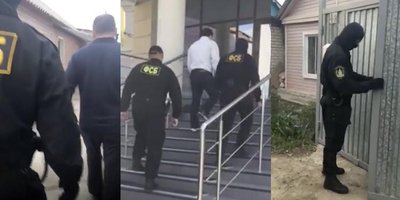 写真:信者襲撃(オレンブルク、2018年5月16日)