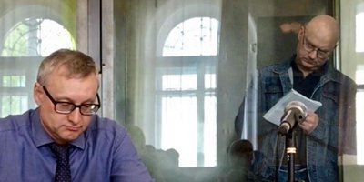 Foto: Rechtsanwalt Artur Leontiev (im Vordergrund)