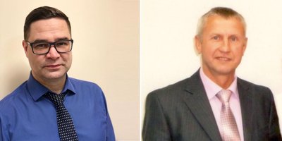 Foto: Valery Shalev e Viktor Malkov