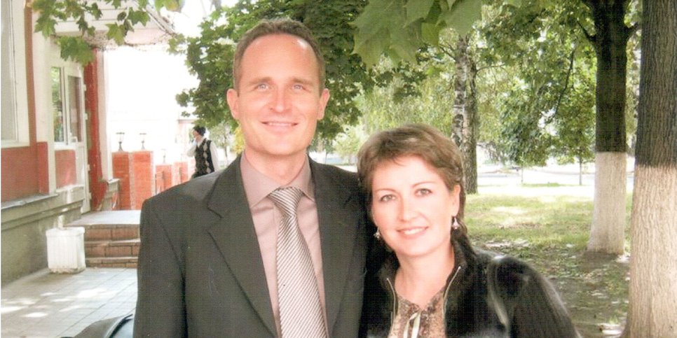 Dennis e Irina Christensen. La foto fue tomada antes del arresto