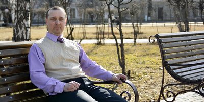 Sur la photo : Dmitry Maslov, avril 2021