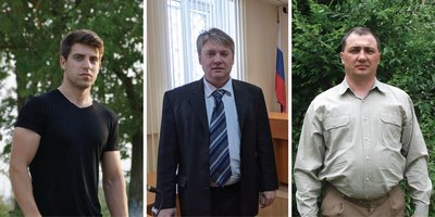 Photo: Alexander Akopov, Konstantin Samsonov and Shamil Sultanov