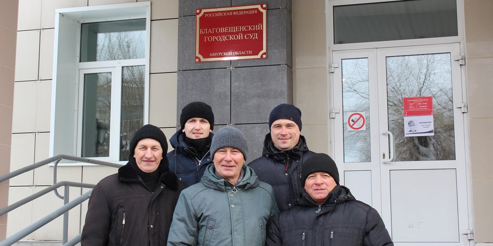 На фото: Адам Сваричевский, Антон Ольшевский, Сергей Афанасьев, Сергей Кардаков и Сергей Ермилов