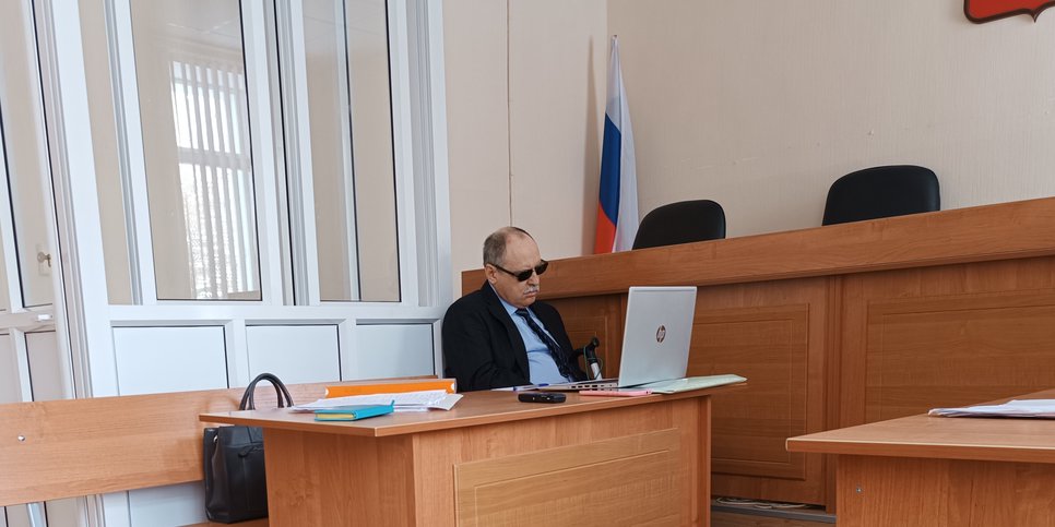 Сергей Кузнецов в зале суда
