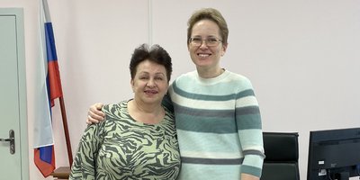 Лариса Потапова и Ольга Калинникова. 25 марта 2025 года