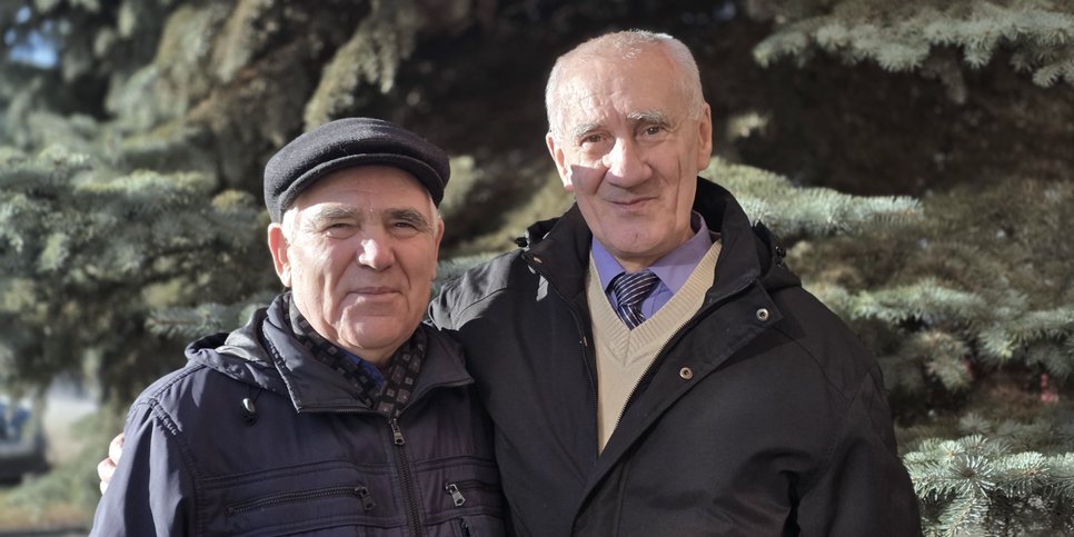 ヴァレリー・クニャゼフとインダス・タリポフ。2025年11月11日