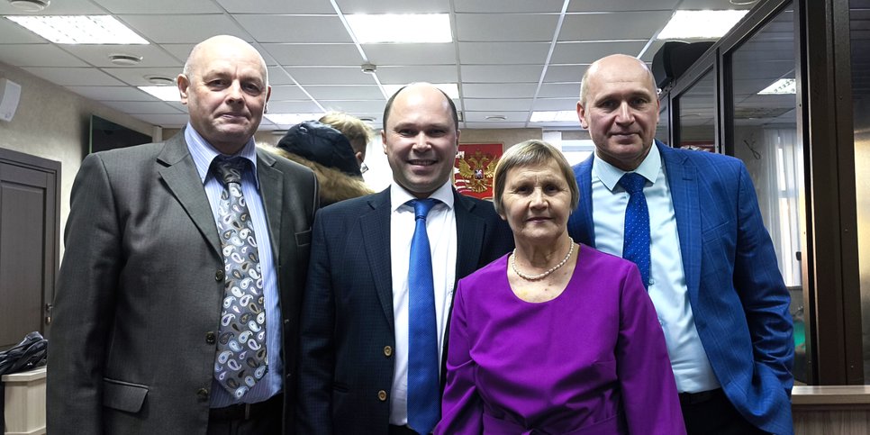Aleksandr Ketov, Aleksandr Kruglyakov, Lidiya Nekrasova und Andrey Kharlamov, Dezember 2025