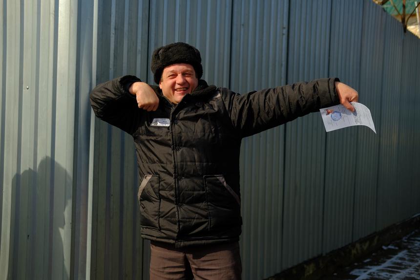 The dance of a free man. Artur Putintsev. April 2025.