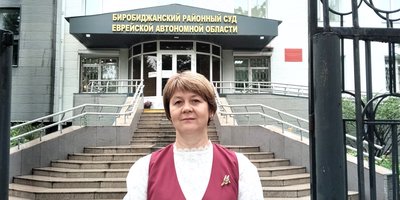 Ирина Савкина в день приговора